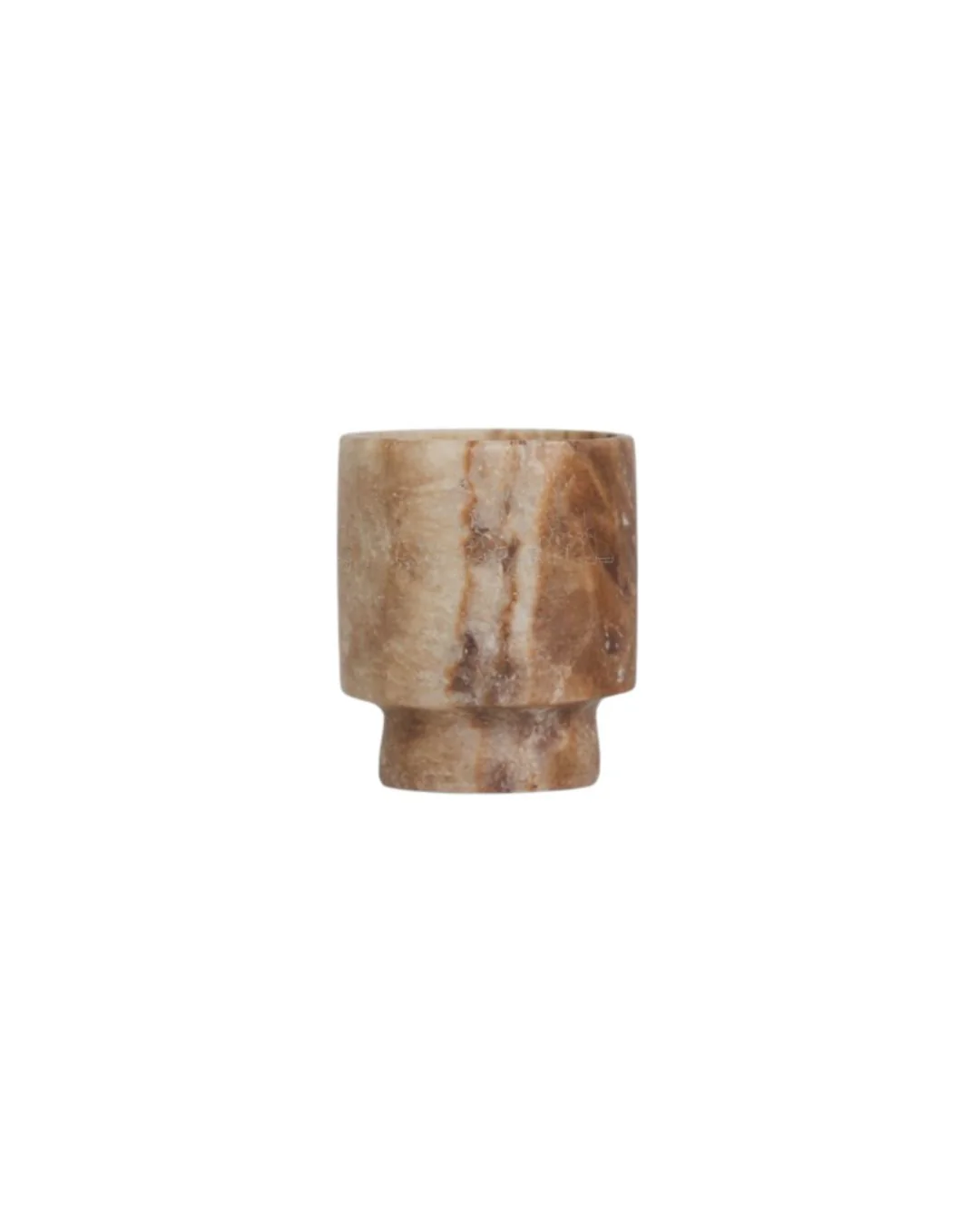 Alabaster Tealight Holder M - Coupe - Image 2