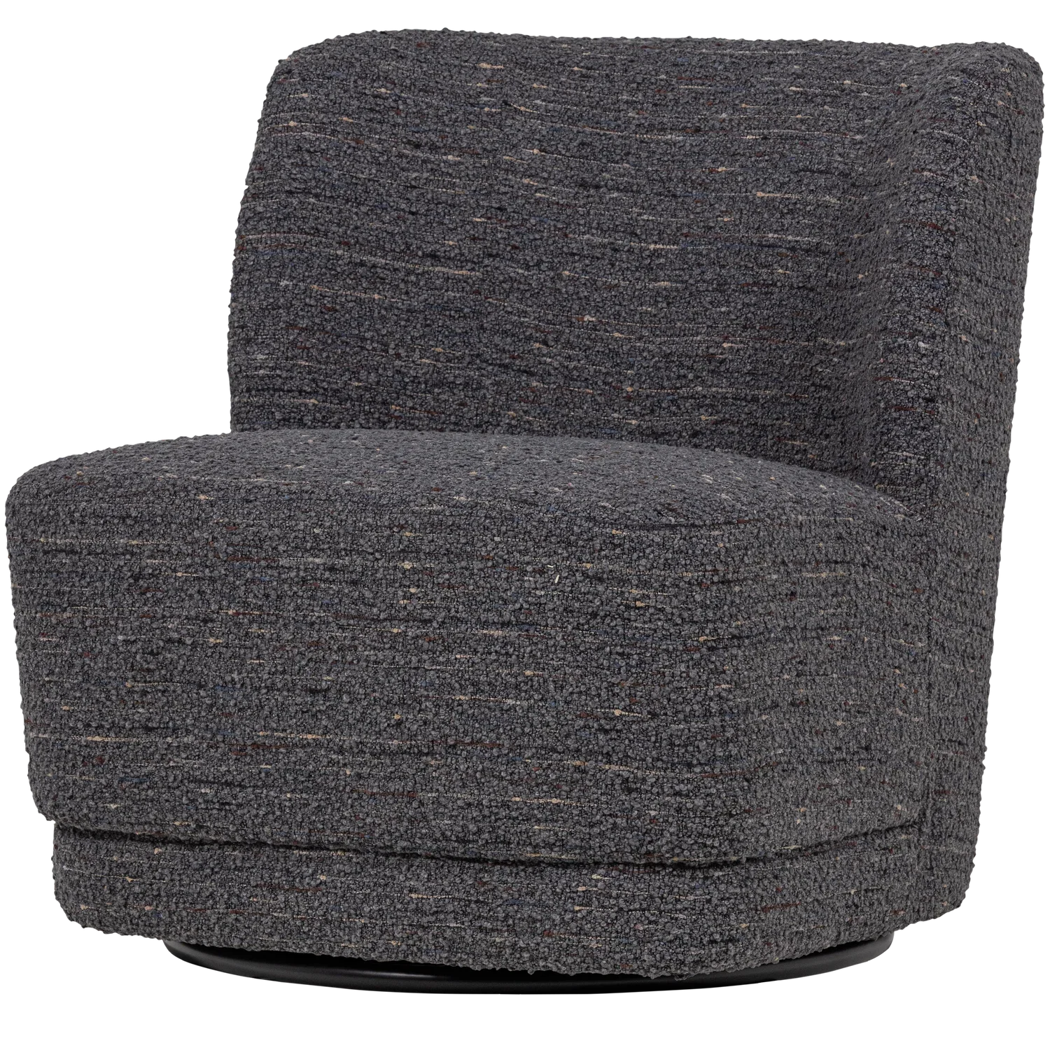 Atty Draaifauteuil Melange Grijs