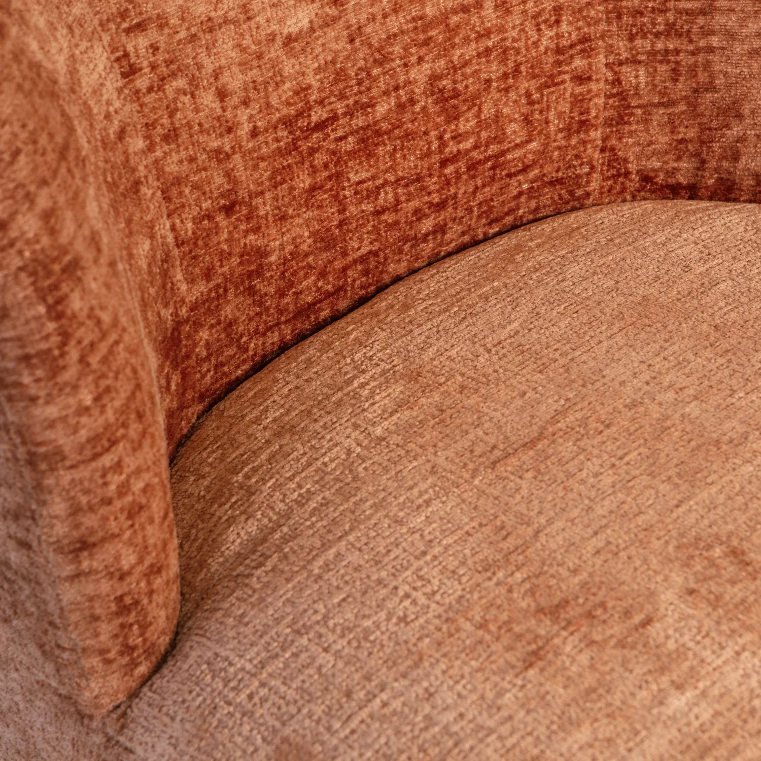 Atty Draaifauteuil Velvet Oranje - Image 5