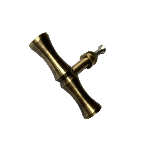 Bamboe messing greep - Small (Set van 2)