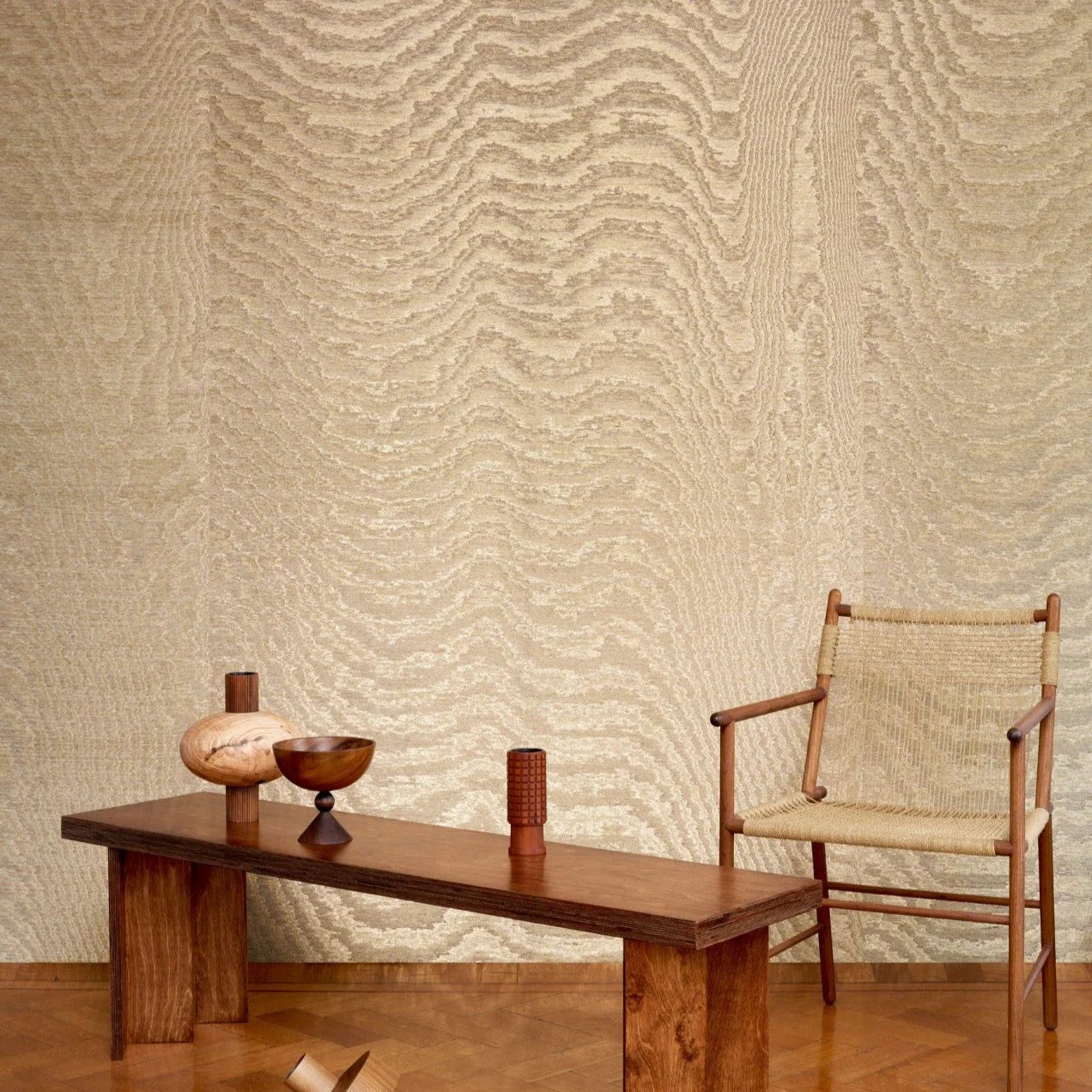 Behang Kharga Moire 15000 - Arte - Image 2