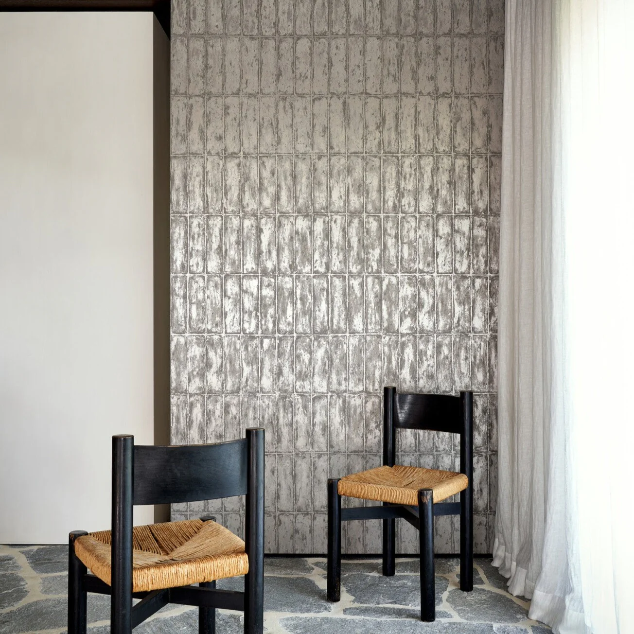 Behang Metal X Patina Chalk Stone 60120 - Arte - Image 4