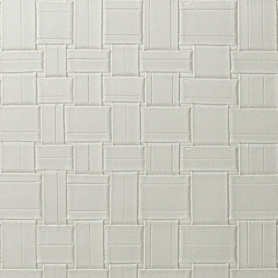 Behang Textura Weave Glazed White 31570A - ARTE