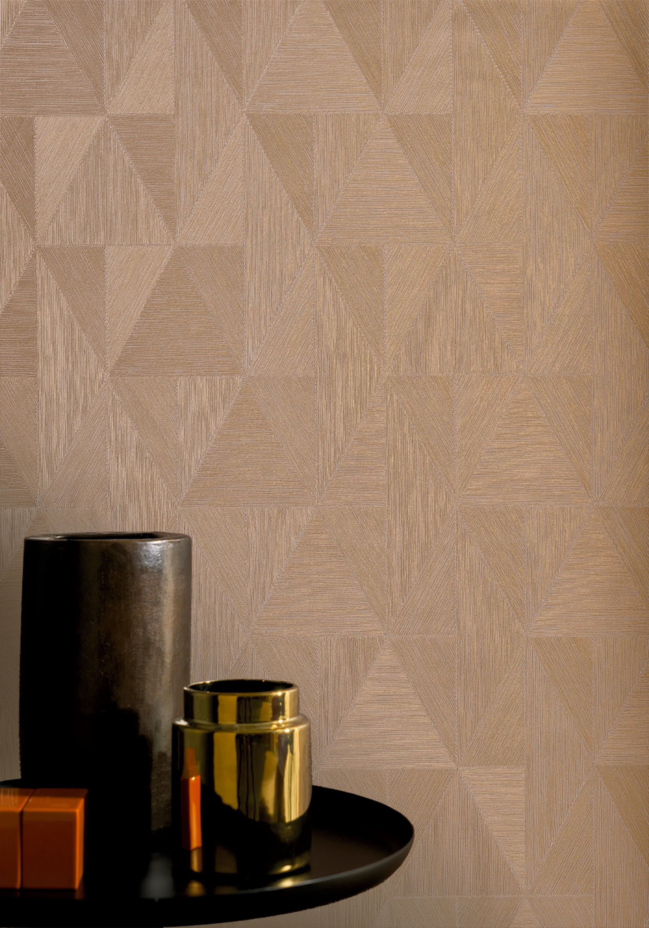 Behang Texture Métal Parangon 75770610 - Casamance - Image 2