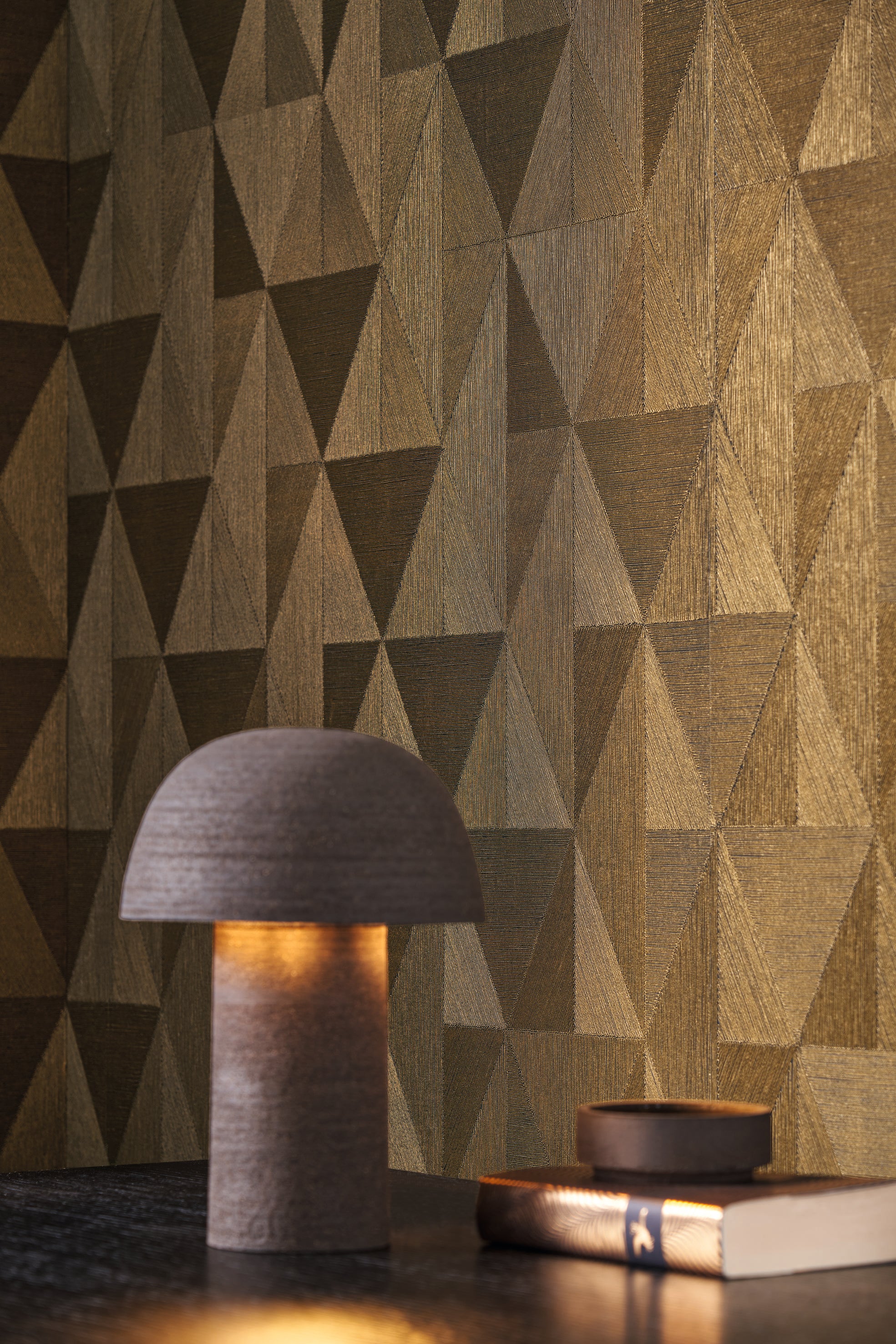 Behang Texture Métal Parangon 75771222 - Casamance - Image 2