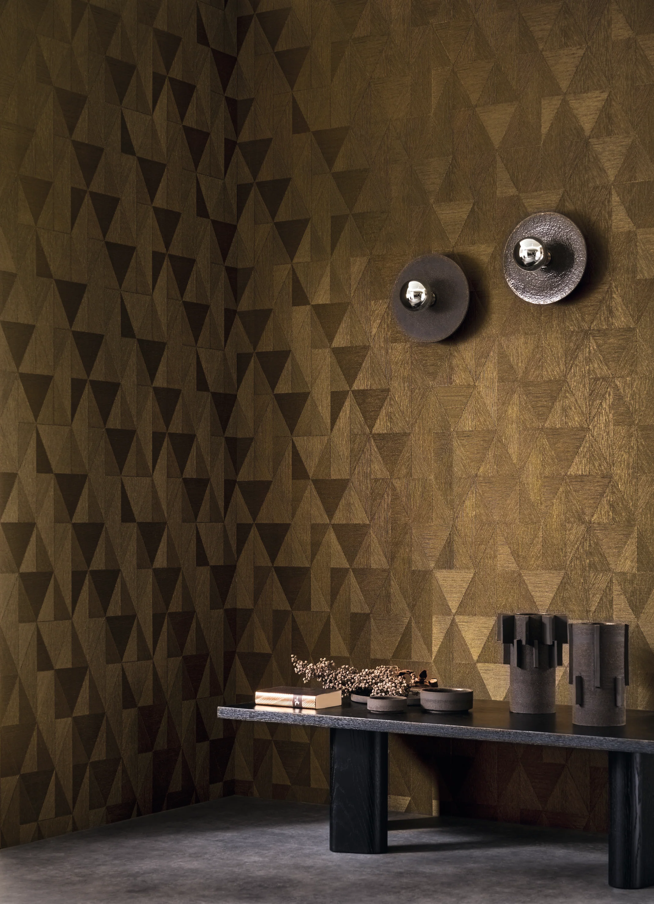 Behang Texture Métal Parangon 75771222 - Casamance - Image 3