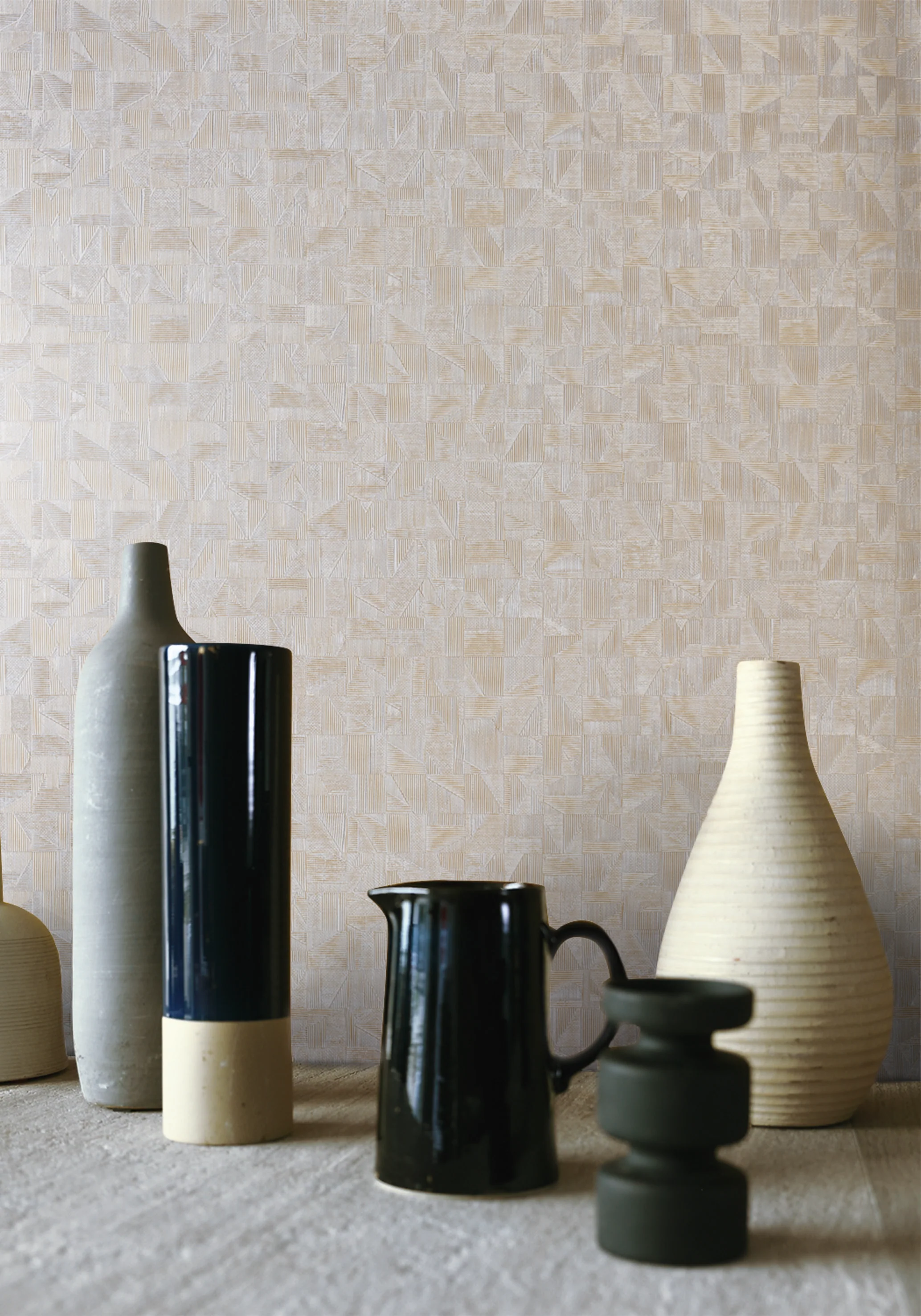 Behang Texture Métal Tiznit 74400140 - Casamance - Image 2