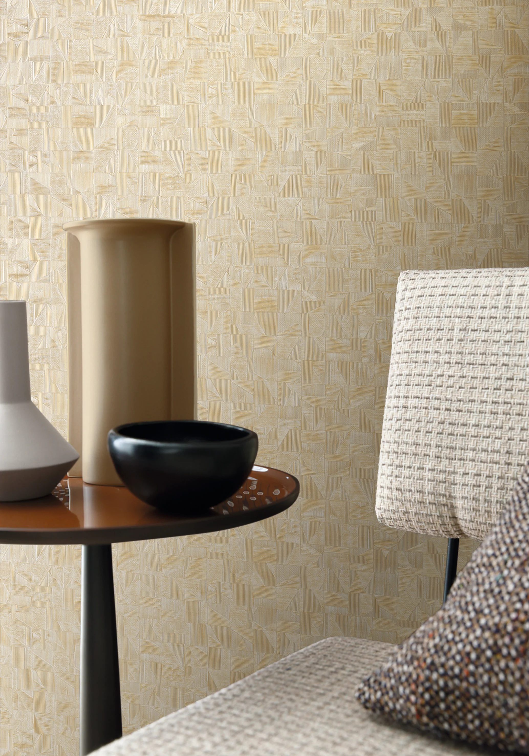 Behang Texture Métal Tiznit 74400956 - Casamance - Image 2
