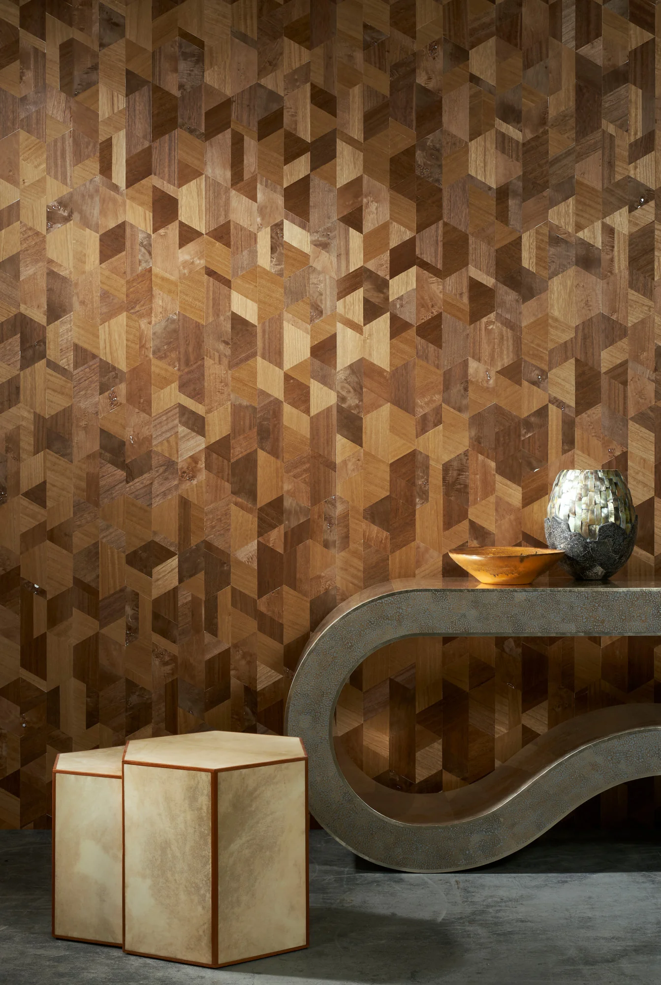 Behang Timber Formation - 38203 ARTE - Image 2