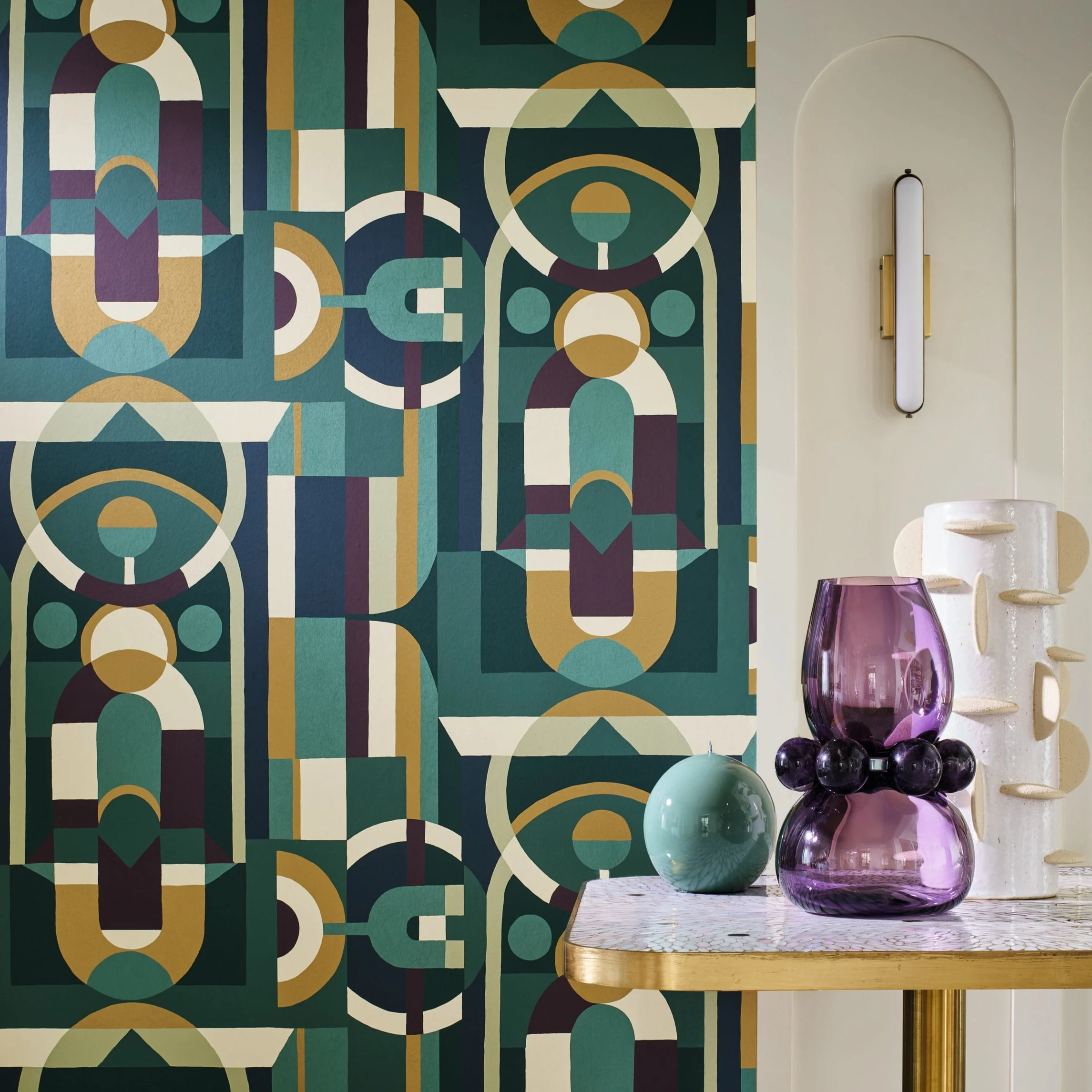 Behang Vitrail 76250202 - Casamance - Image 2