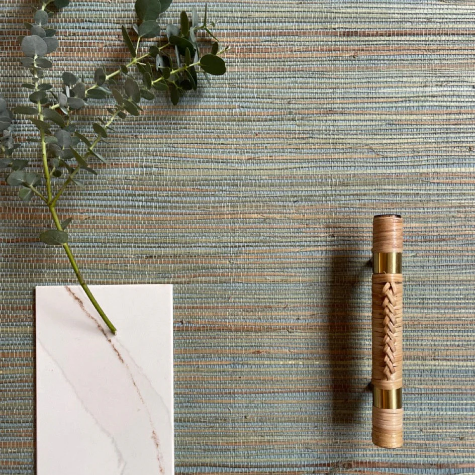 Behang Ziva - Zeegras Pistache Camel - Image 2
