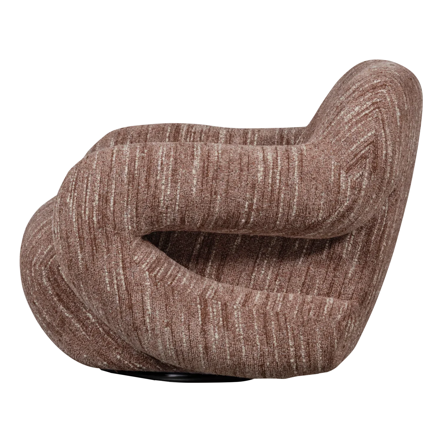 Folke Fauteuil Chenille Oud Roze - Image 3