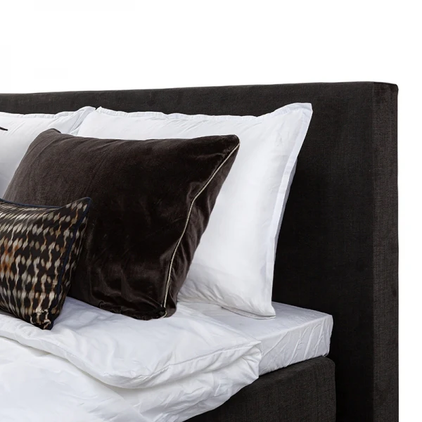 Valk at Home Hotelbed + Topmatras - Linen Anthracite - Image 4