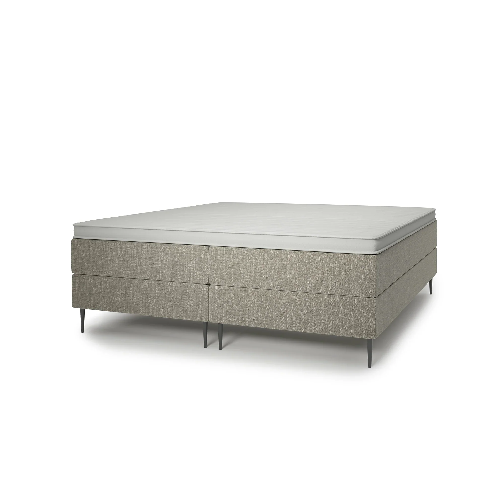 Valk at Home Hotelbed High Heels + Topmatras - Grof linnen Clay