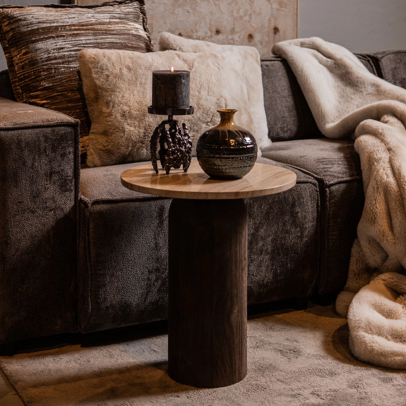Liora Sidetable Mango Wood - Image 3