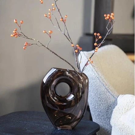 Nana Brown Vase Small