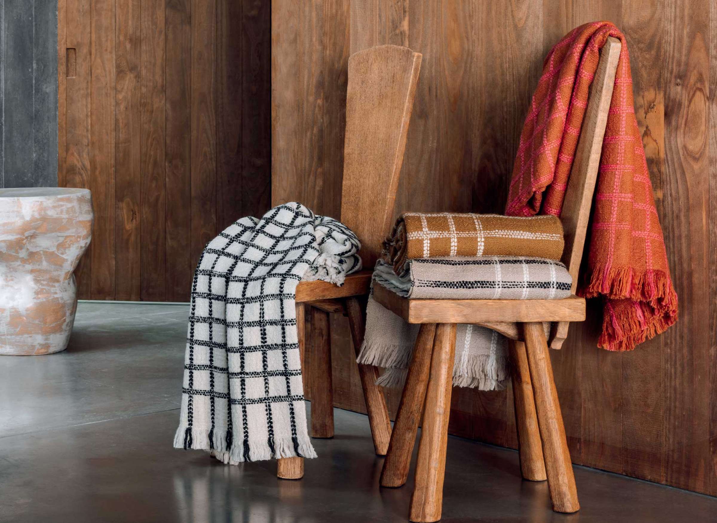 Plaid Edith Linen - Elitis - Image 3