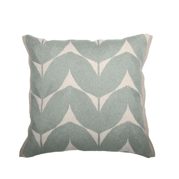 Sierkussen Herbes Folles Celadon - Casamance
