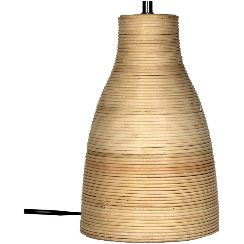 Taffellamp Rotan Naturel Multicolor - Image 3