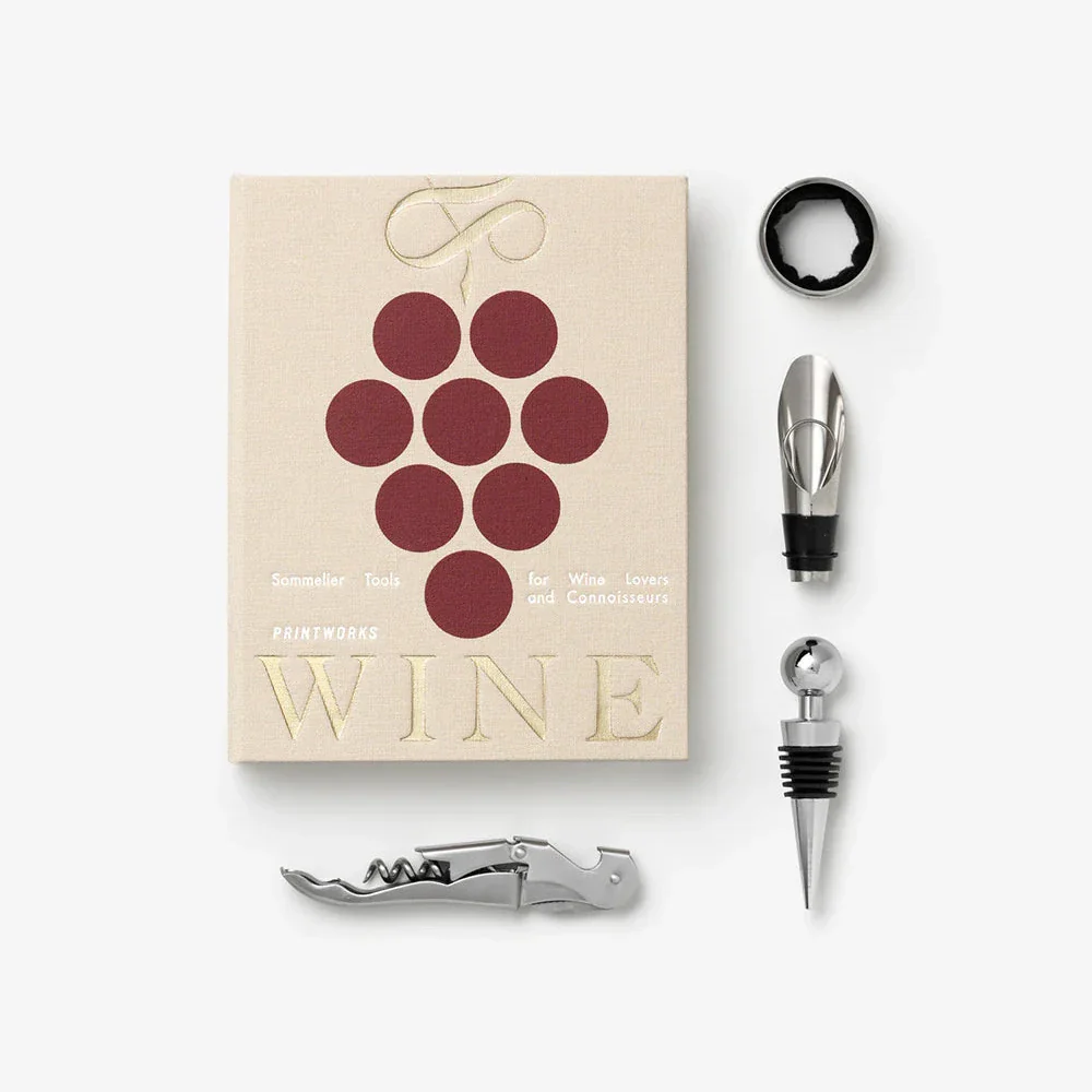 The Essentials Wine Tools Beige
