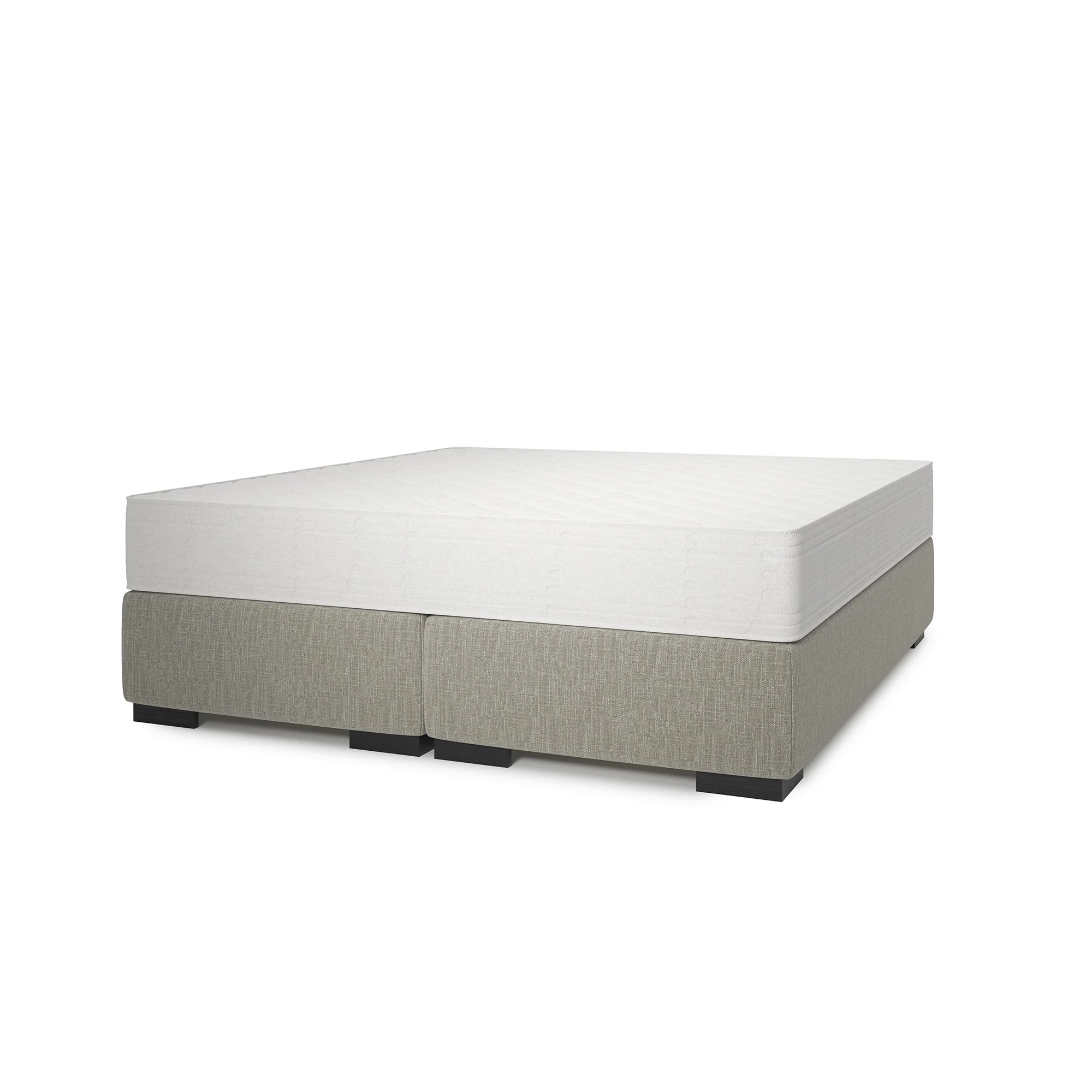 Valk at Home Hotelbed + Matras 25 cm - Grof linnen Clay