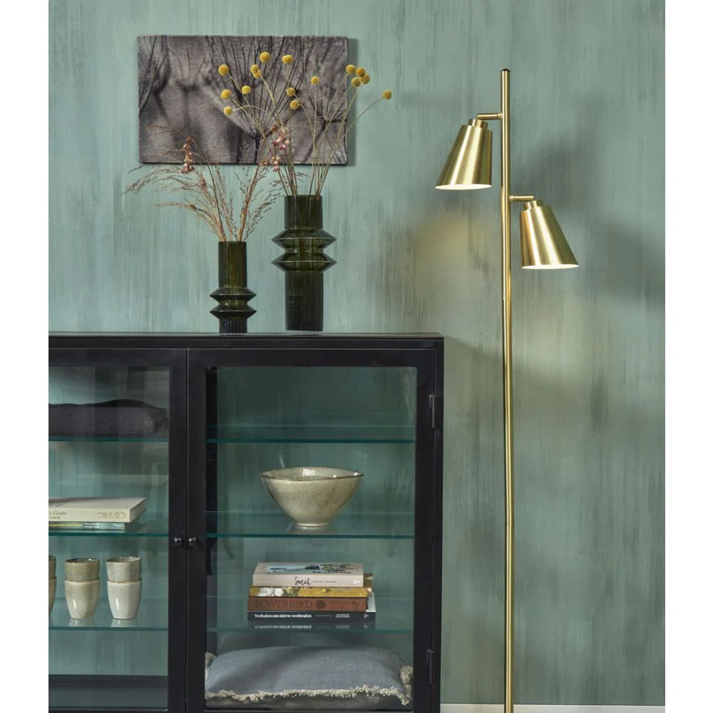 Vloerlamp Bremen 2-shade Goud - Image 3