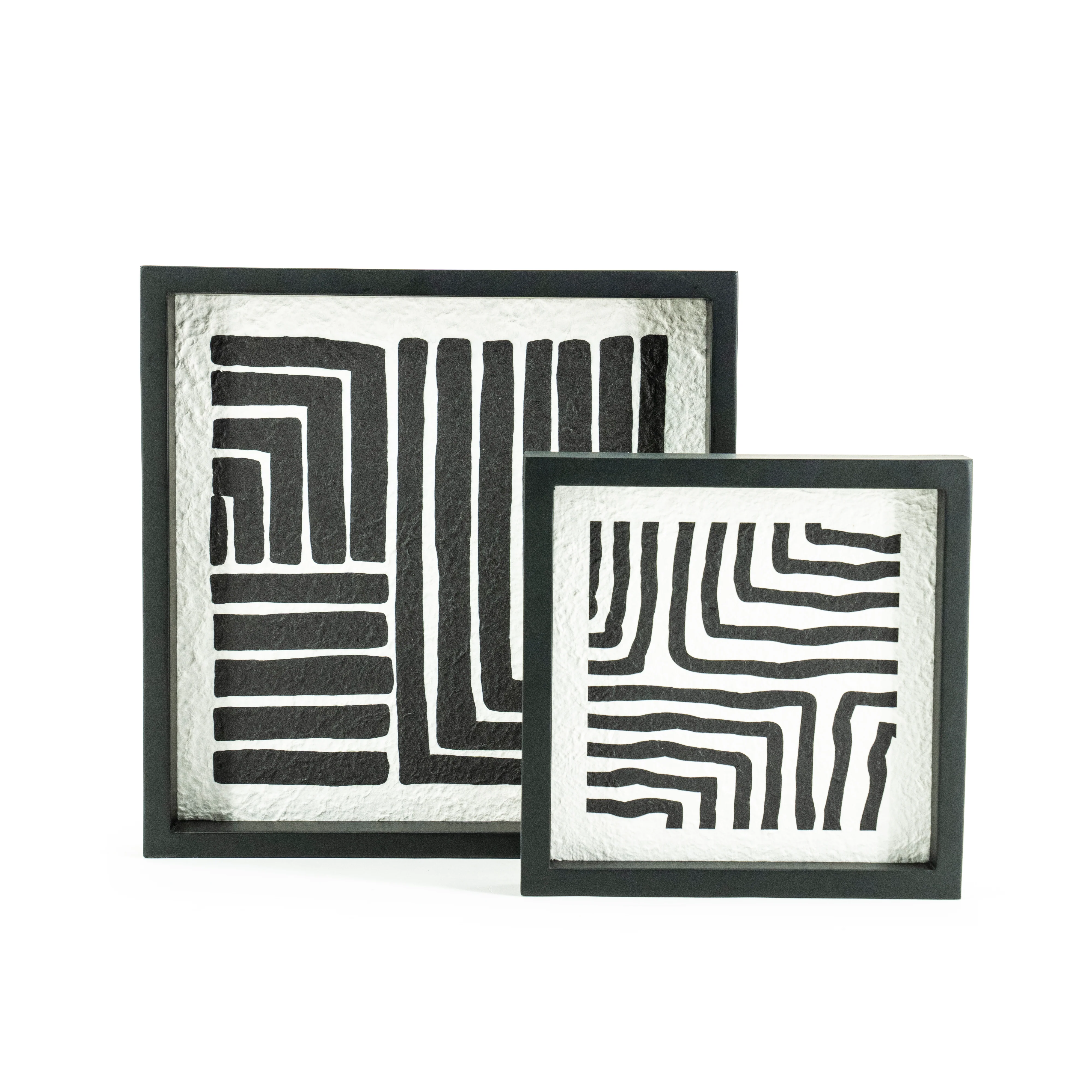 Wand decoratie Triq - set van 2