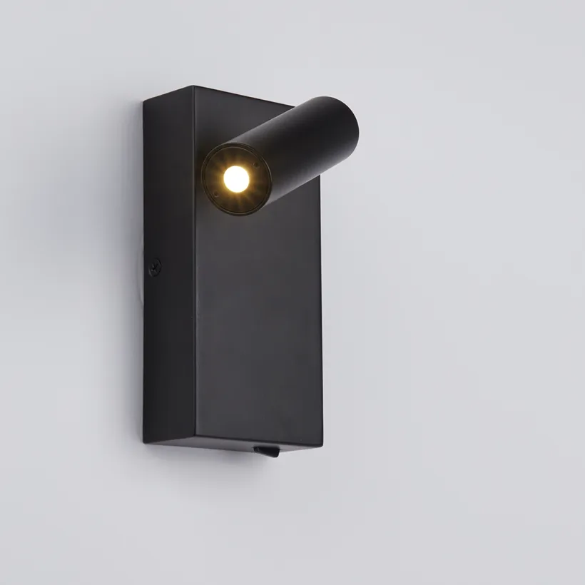 Wandlamp Bas Zwart - Image 2