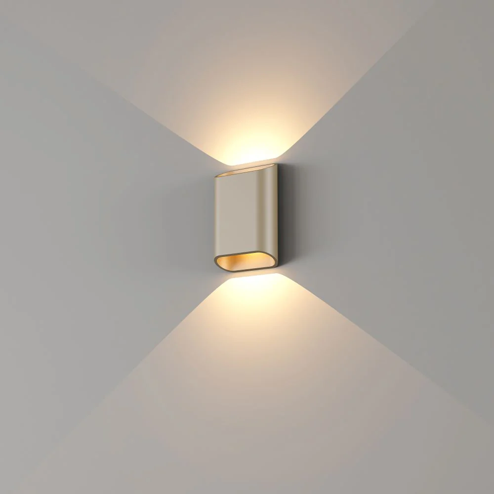 Wandlamp Diaz S Champagne