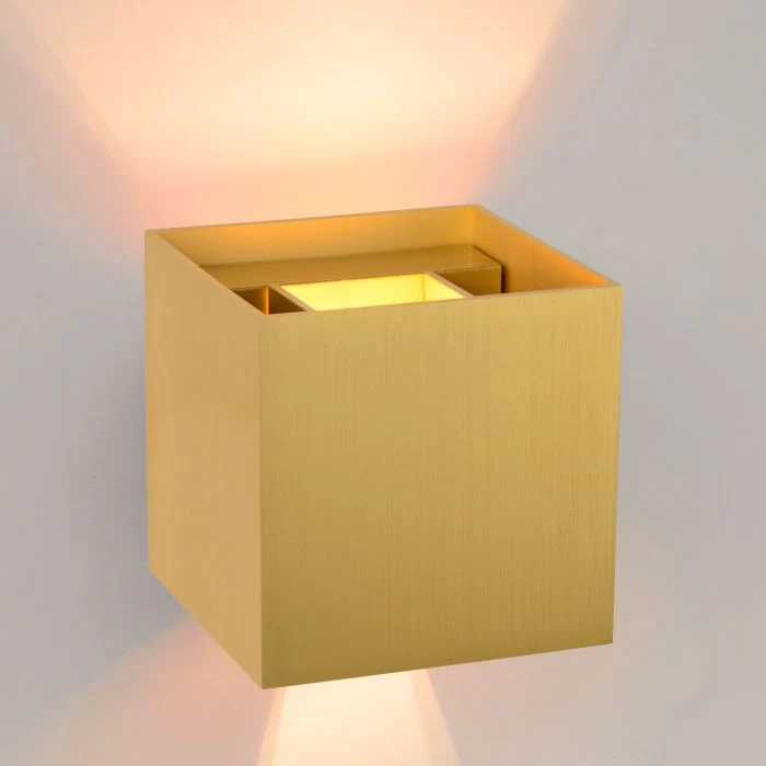 Wandlamp Xio vierkant Goud - Image 3