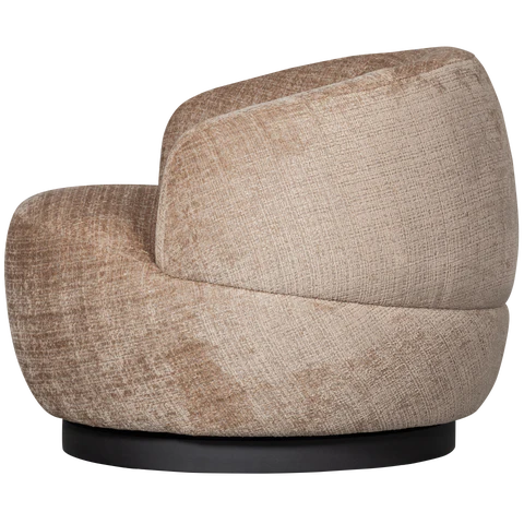 Woolly draaifauteuil Chenille Zand - Image 3