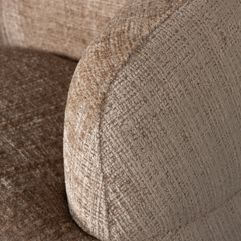 Woolly draaifauteuil Chenille Zand - Image 7